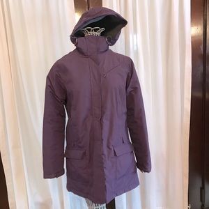 Lands End Squall Parka Winter Ski Coat XS 2 4 Warm